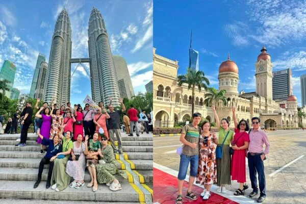 Đoàn khách Vietnamtravel tại Malaysia